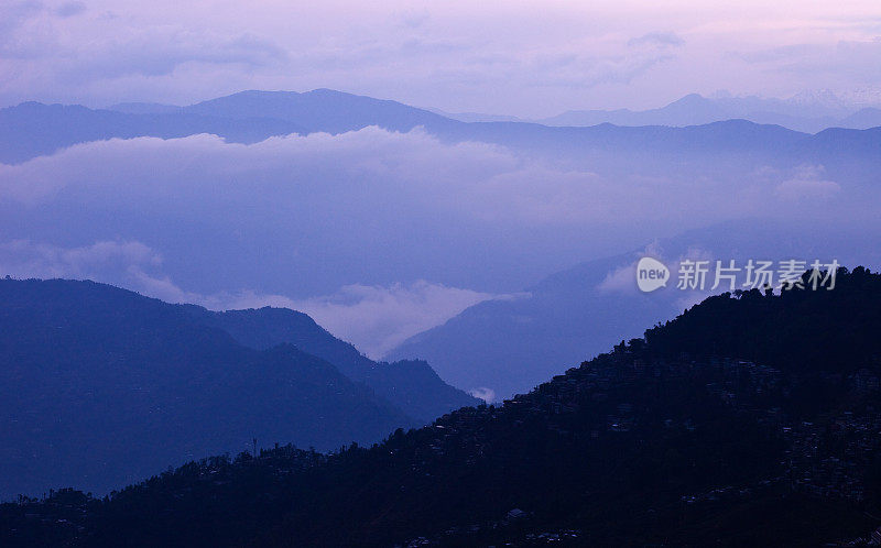 印度大吉岭山