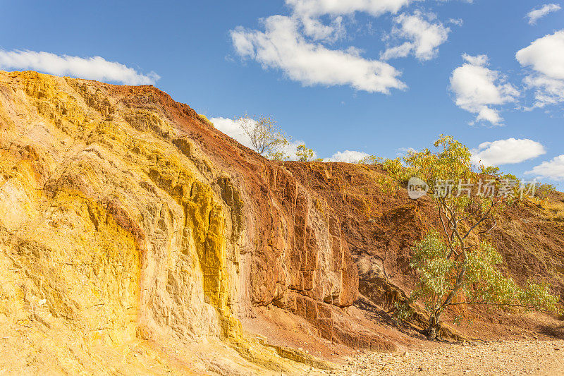 澳大利亚北领地的赭石矿坑