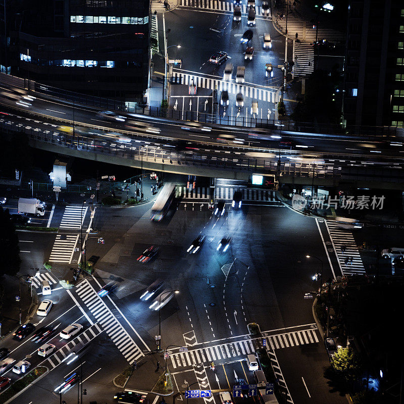 东京夜间换乘