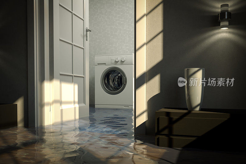 住宅用水损坏造成的缺陷洗衣机