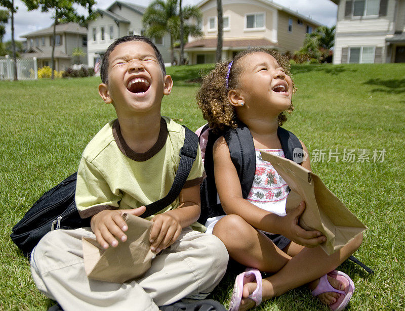 学校的孩子们