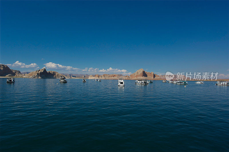 著名的鲍威尔湖全景