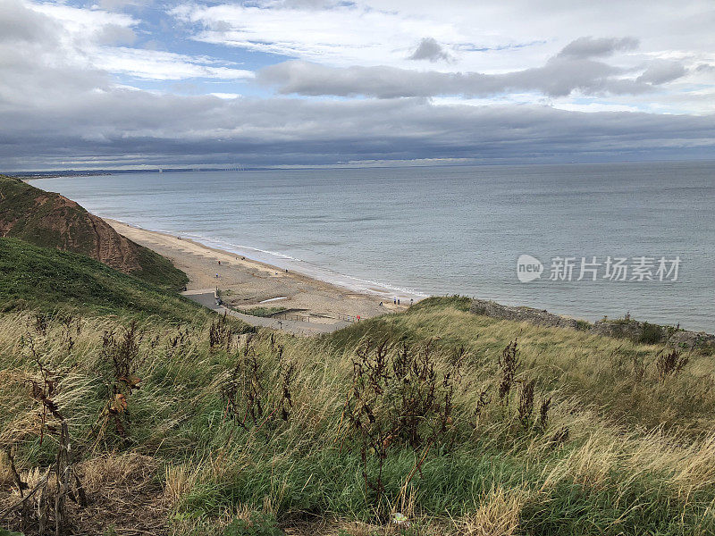 雷德卡，克利夫兰，英格兰海岸和台阶