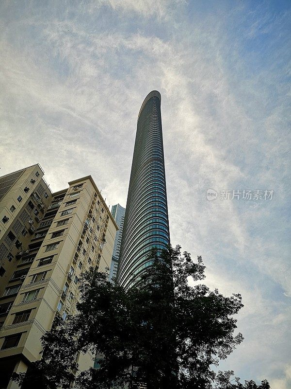 港岛跑马地高崖住宅摩天楼