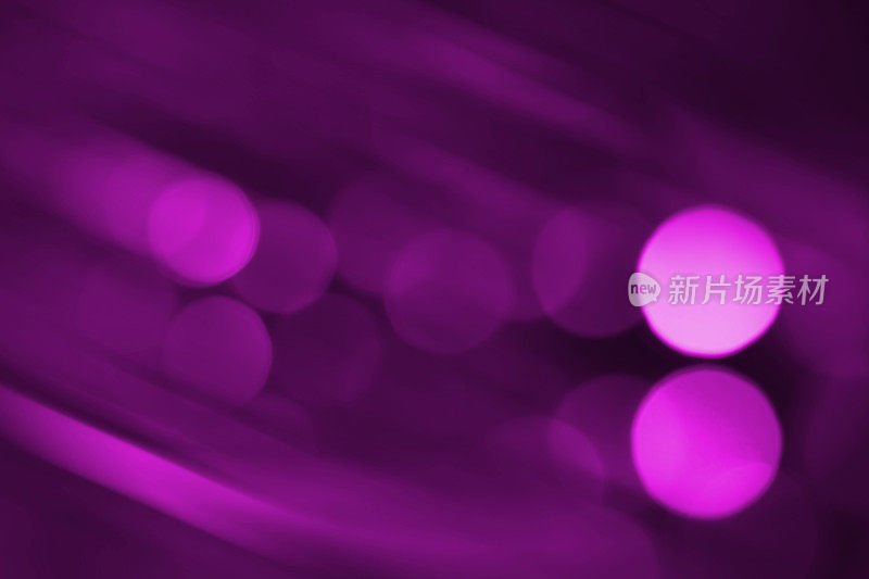 散焦灯光背景-模糊运动(紫色)