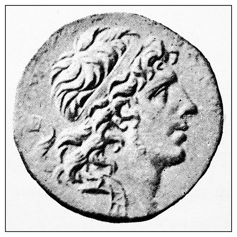 经典肖像图集-罗马:米特拉达提硬币