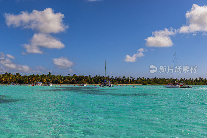 多米尼加共和国Bayahibe的天然游泳池