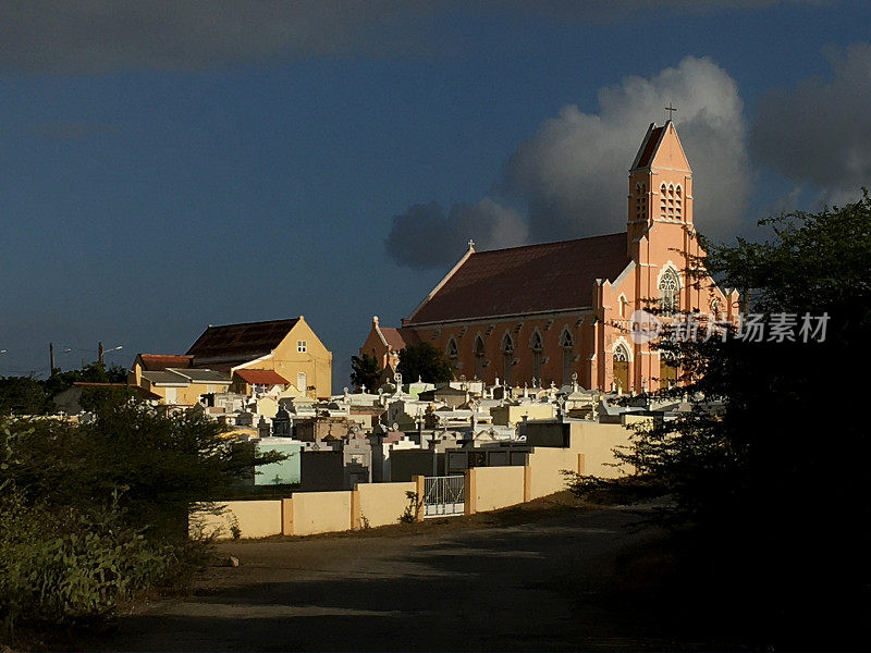 库拉索岛的圣威利伯教堂