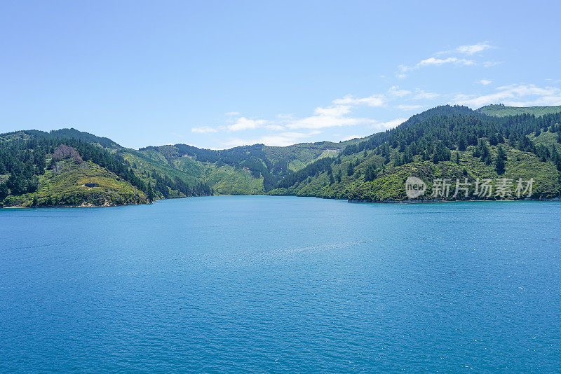 惠灵顿-皮克顿(岛民库克海峡渡轮)，惠灵顿，新西兰。