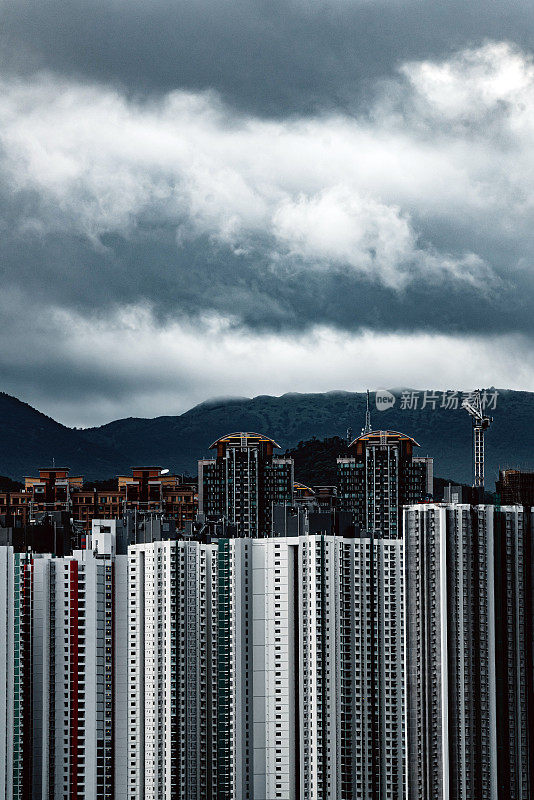 香港的住宅楼宇