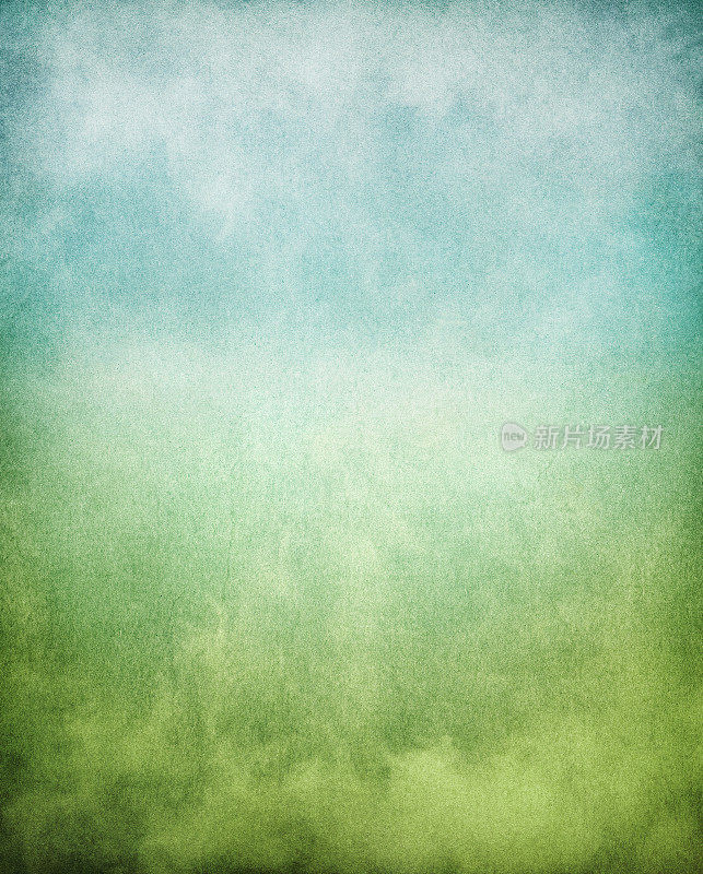 绿蓝雾