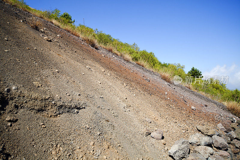 维苏维奥火山口