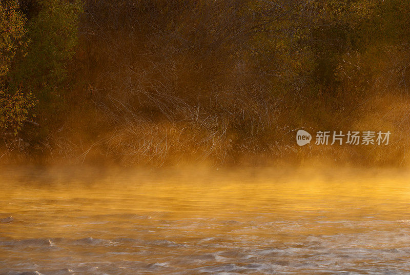 博伊西河秋天的早晨