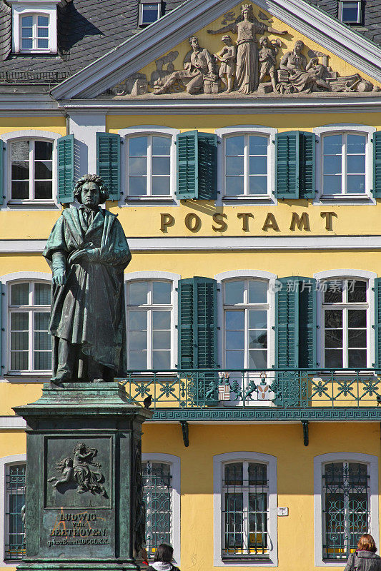 德国波恩历史悠久的邮局
