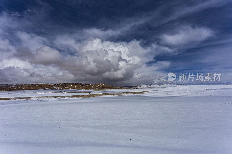 西藏景观，西藏，中国。