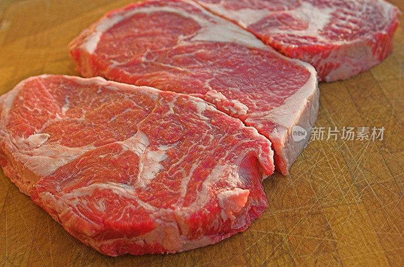 新鲜的肉