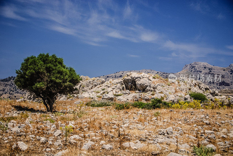 Feraklos城堡遗址-罗德岛，希腊
