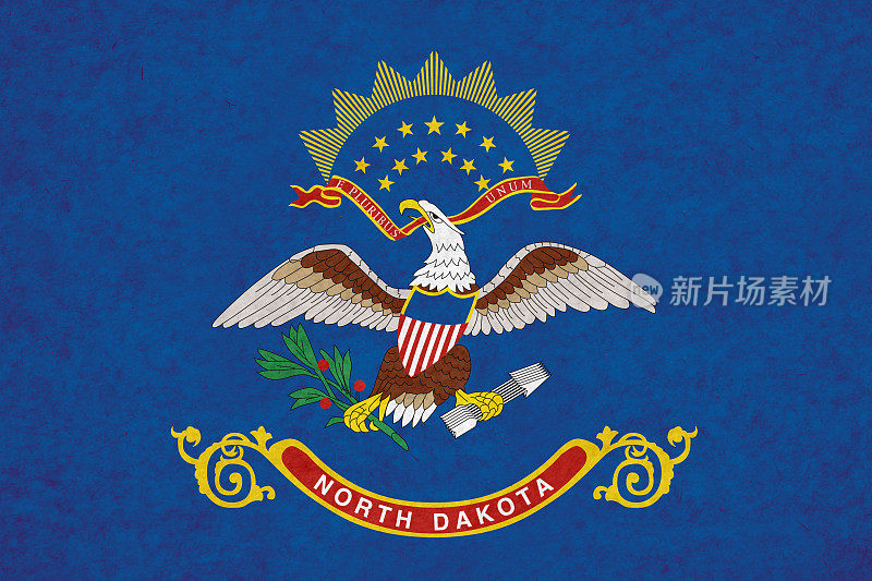 北达科塔州旗