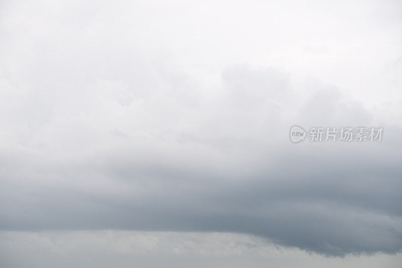 暴风雨的天空