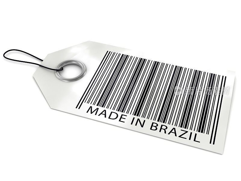 巴西制造的条码标签