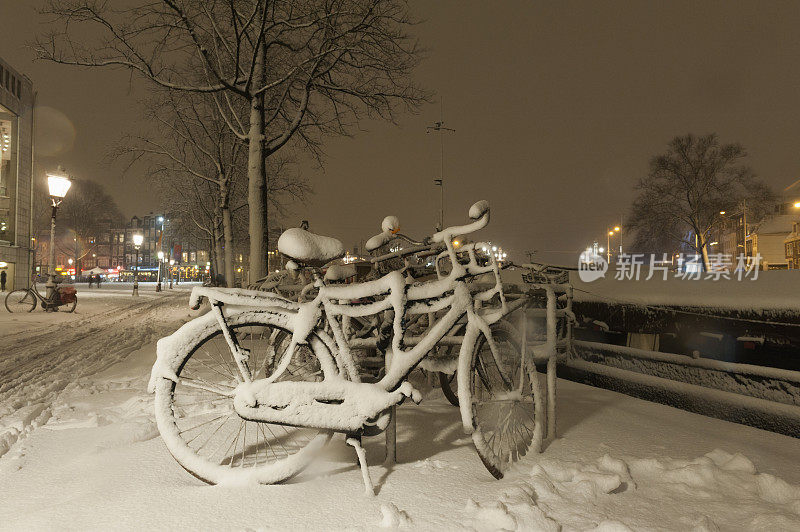 阿姆斯特丹的雪