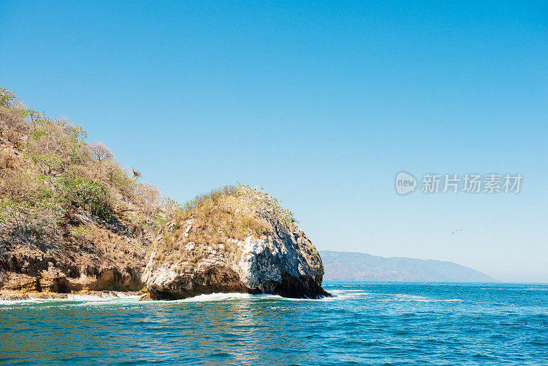 风景优美的热带旅游目的地洛斯阿科斯港巴亚尔塔墨西哥