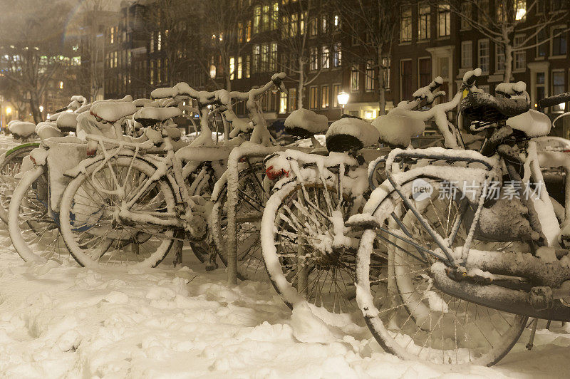 阿姆斯特丹的雪