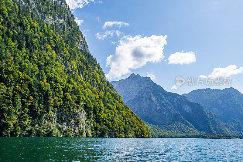 美景Königssee，巴伐利亚