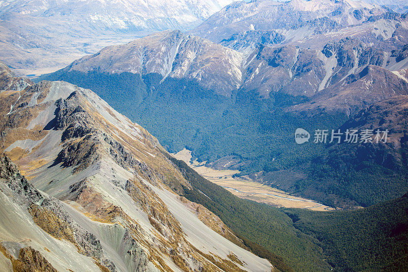 新西兰:南阿尔卑斯山