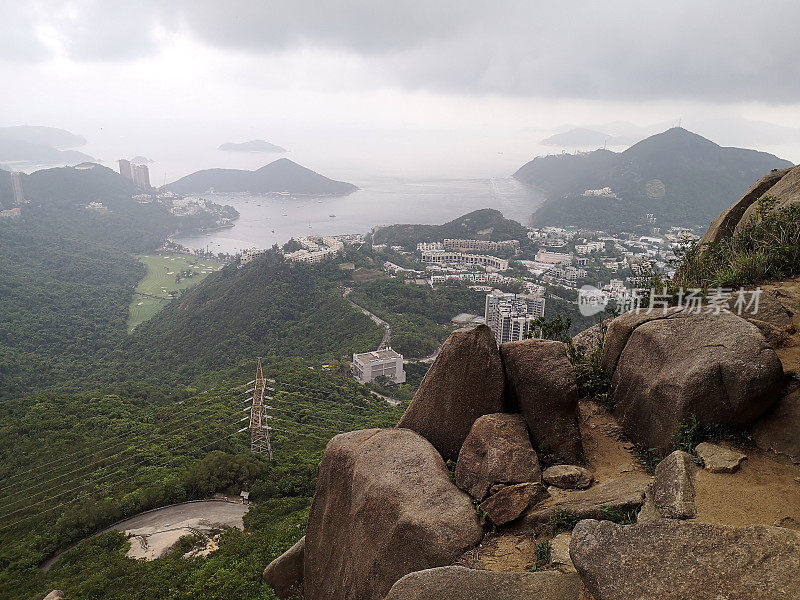 香港尼科尔臣山全景图