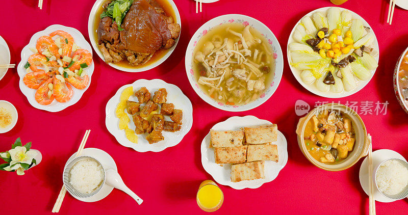 中国新年菜肴