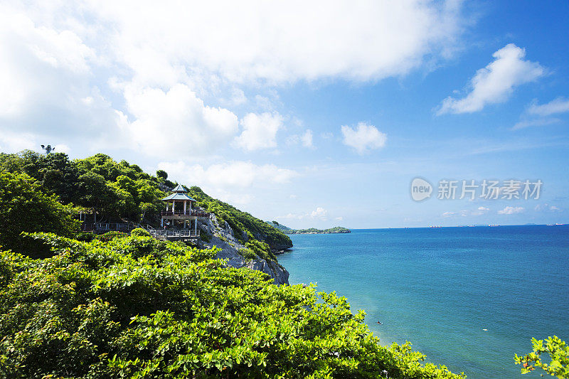 高思昌岛崇考茶全景