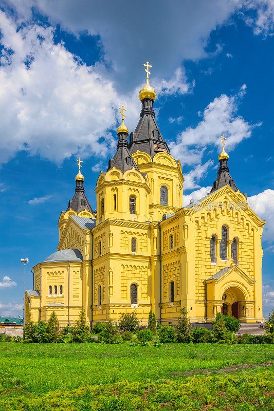 俄罗斯下诺夫哥罗德亚历山大涅夫斯基大教堂