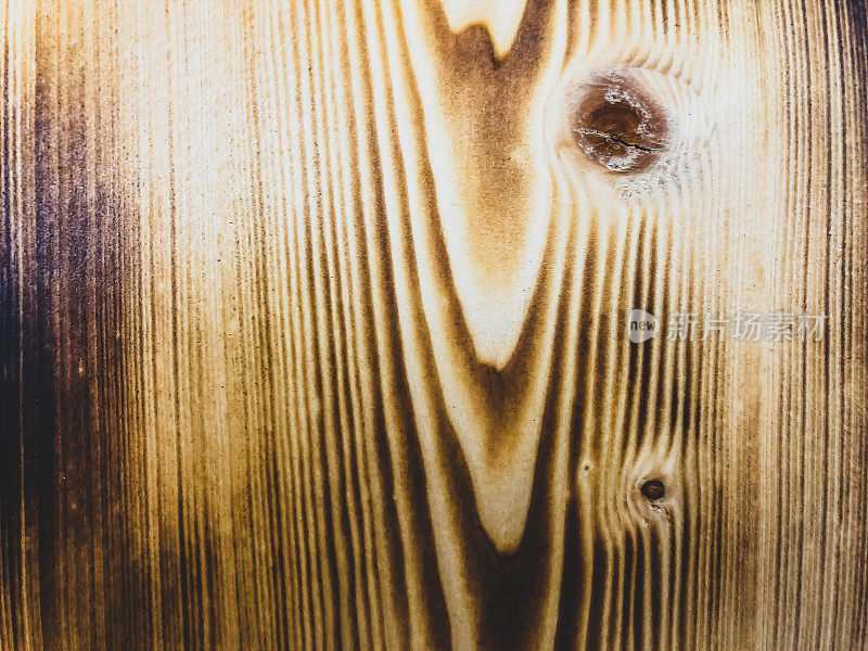 烧过的木头作为纹理或背景
