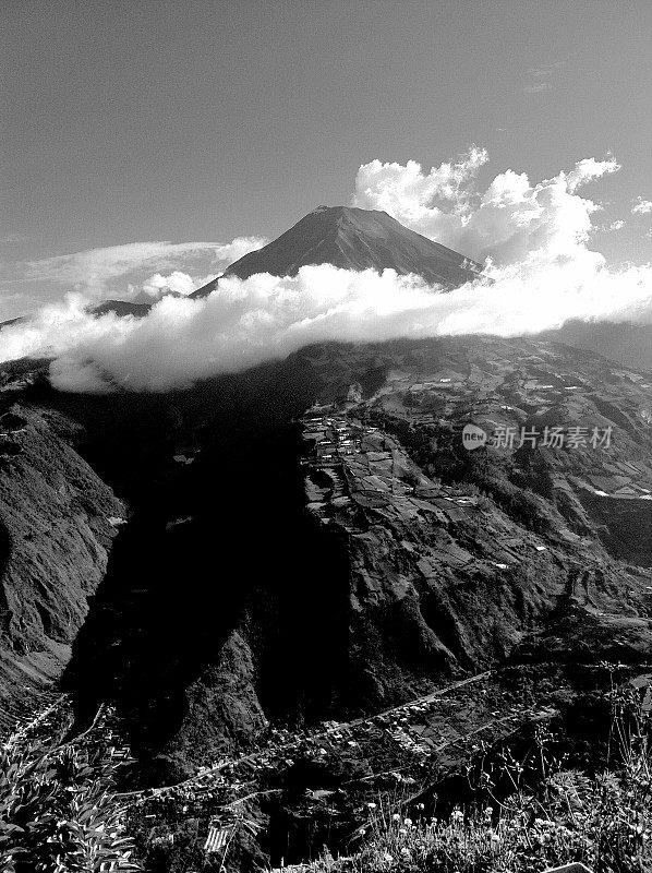 Tungurahua火山喷发