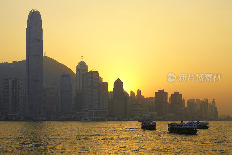 香港港湾风景