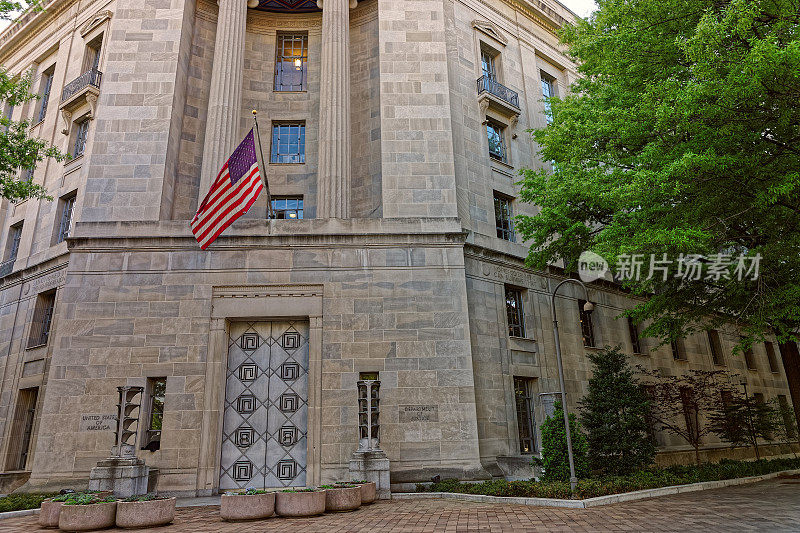 司法部在华盛顿特区的入口