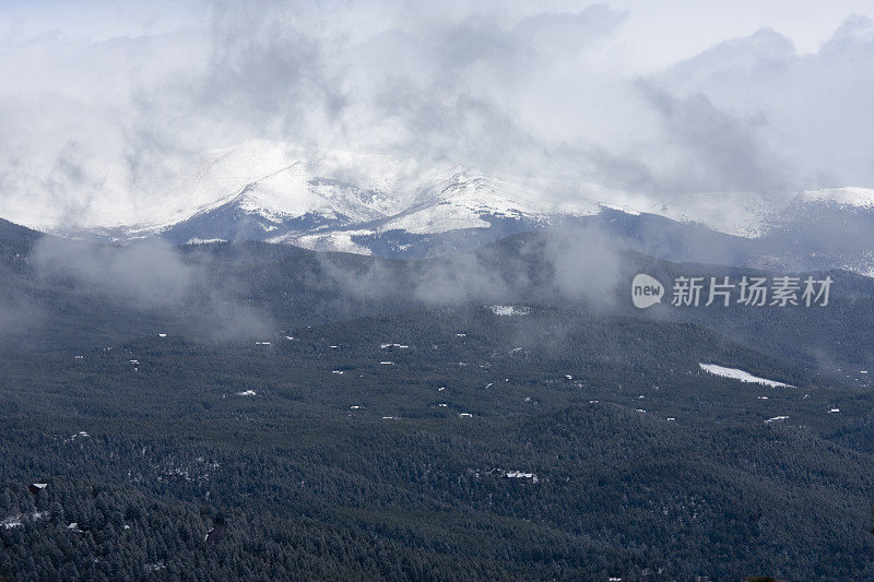 科罗拉多州埃文斯雪山