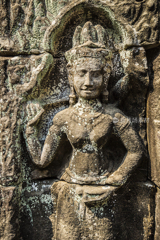 柬埔寨吴哥窟的塔桑寺