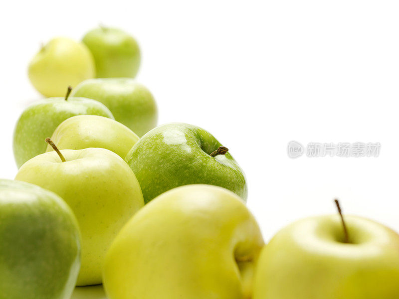 绿苹果和黄苹果