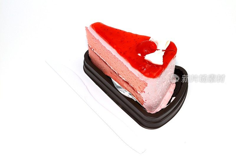甜樱桃草莓蛋糕
