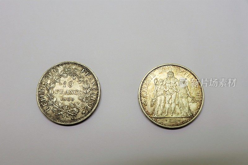 1969年10法郎银币