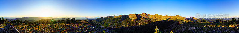 全景山景