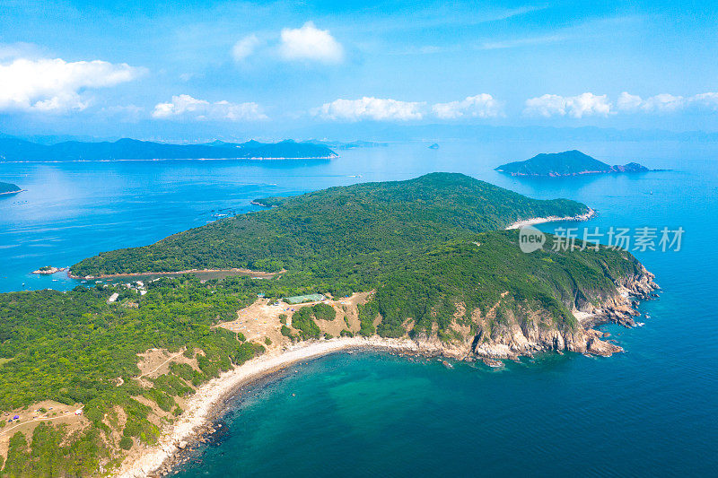 位于西贡的塔门或草岛海景