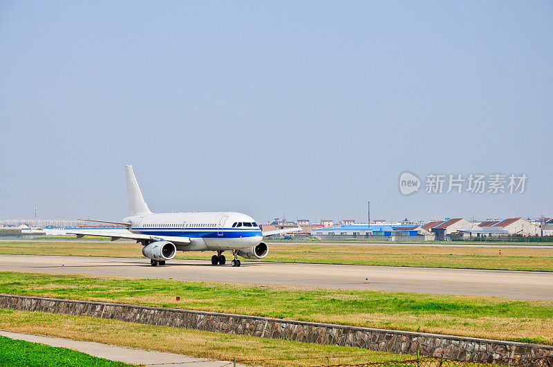 杭州萧山机场停飞机