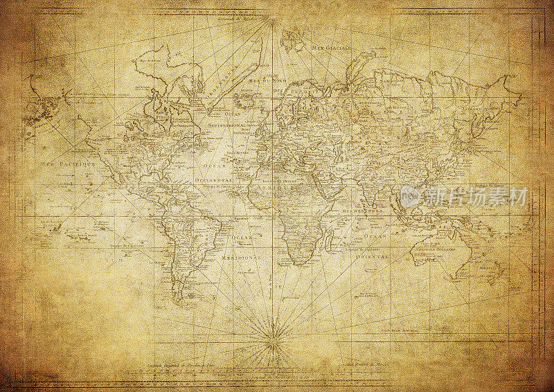 1778年的世界地图