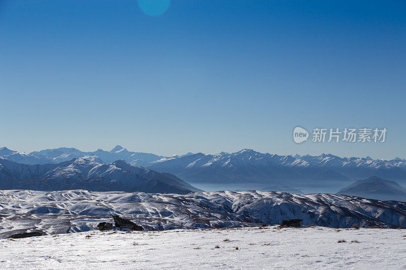 南阿尔卑斯山，新西兰