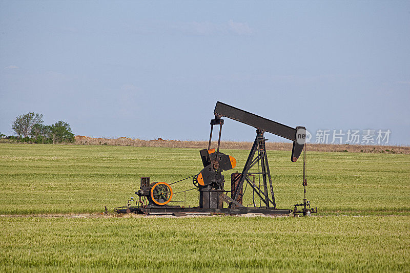 堪萨斯州的油井
