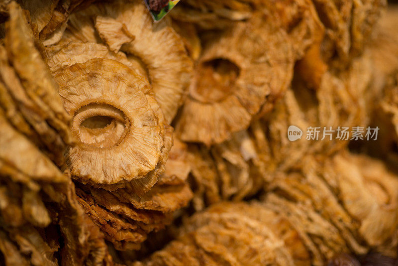 菠萝干蜜饯水果