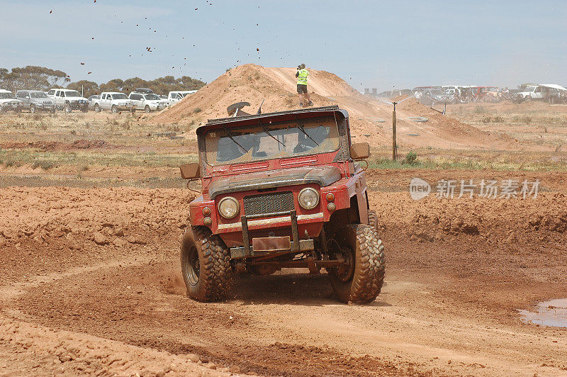 小型4x4赛车越野赛事件